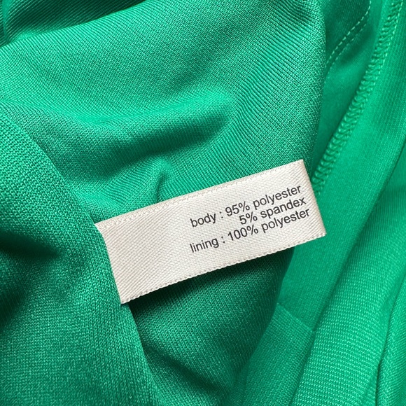 THE LIMITED Green Long Sleeve Side Ruching Business Career Dress NWT | Size 4 - Picture 11 of 12